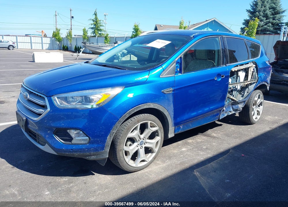 2019 FORD ESCAPE TITANIUM VIN: 1FMCU9J97KUC32041