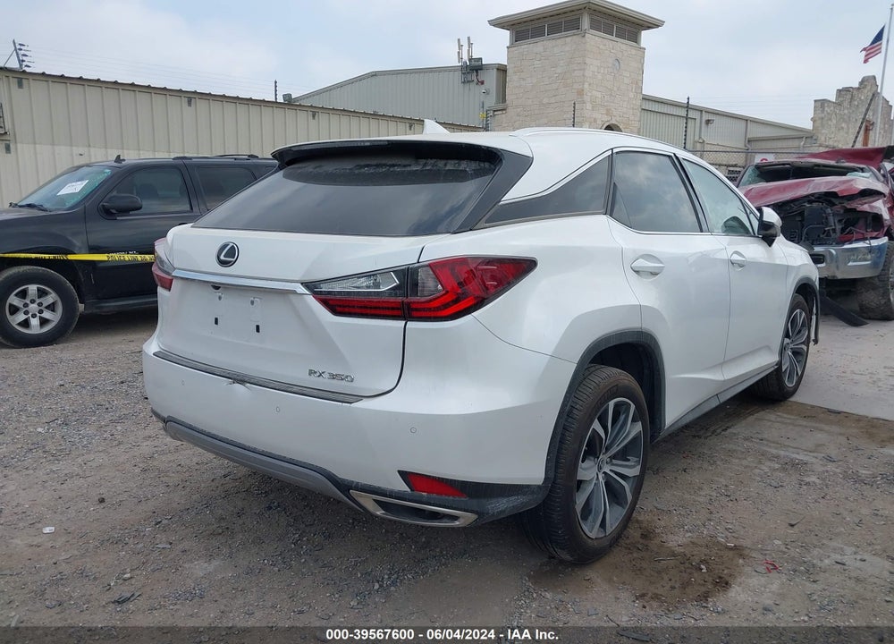 2022 LEXUS RX 350 VIN: 2T2HZMAA5NC238880