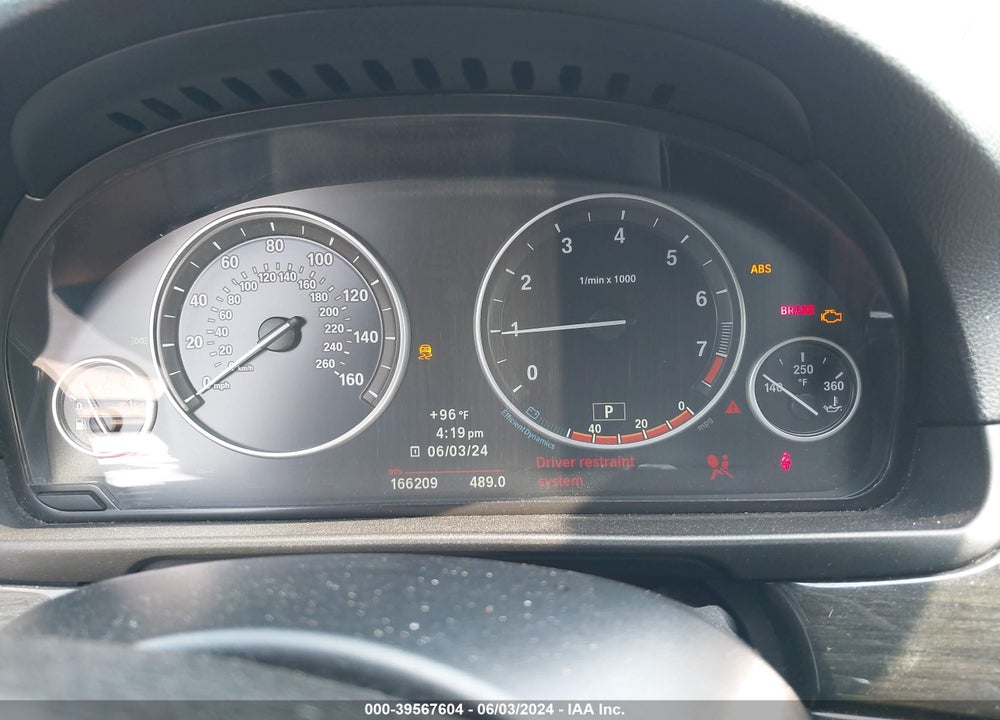 2012 BMW 535I VIN: WBAFR7C57CC810855