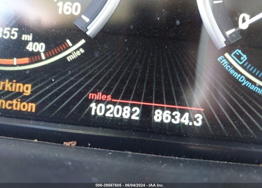 2014 BMW 528I VIN: WBA5A5C50ED507789