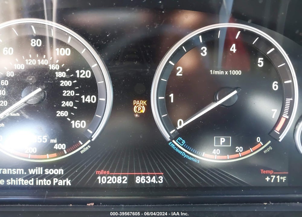 2014 BMW 528I VIN: WBA5A5C50ED507789