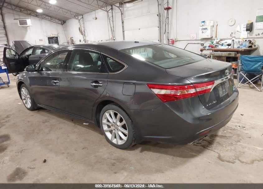 2013 TOYOTA AVALON XLE TOURING VIN: 4T1BK1EB6DU024462