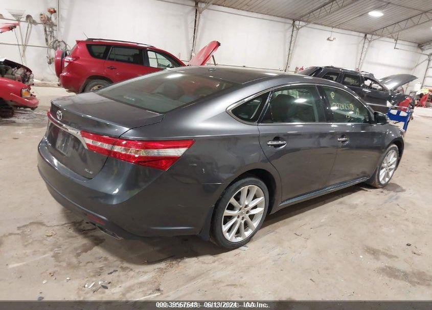 2013 TOYOTA AVALON XLE TOURING VIN: 4T1BK1EB6DU024462