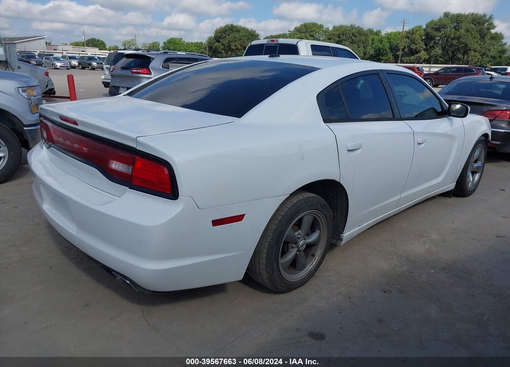 2013 DODGE CHARGER SXT VIN: 2C3CDXHGXDH655218