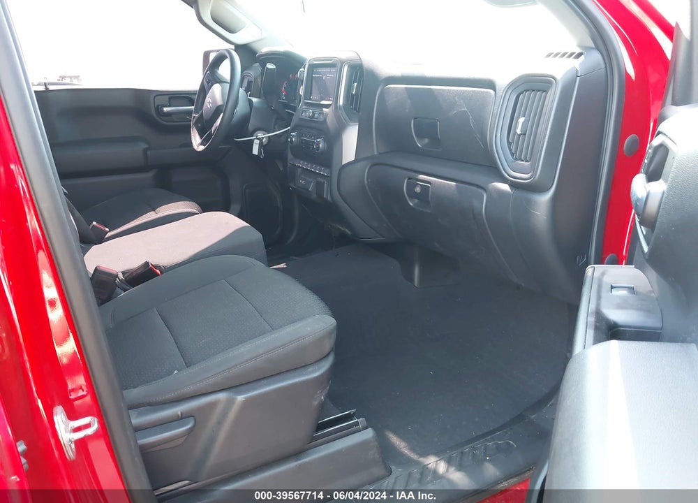 2021 CHEVROLET SILVERADO 1500 2WD SHORT BED CUSTOM VIN: 1GCPWBEK4MZ395076