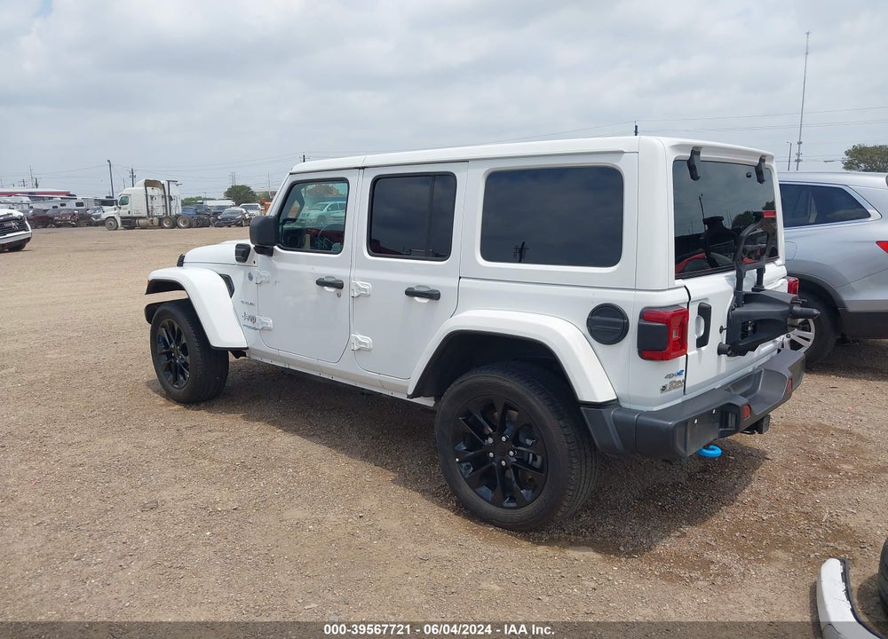 2022 JEEP WRANGLER 4XE UNLIMITED SAHARA 4X4 VIN: 1C4JJXP67NW228179