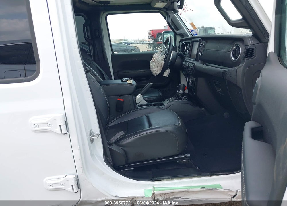 2022 JEEP WRANGLER 4XE UNLIMITED SAHARA 4X4 VIN: 1C4JJXP67NW228179