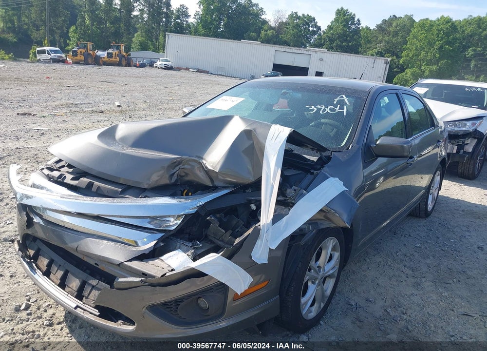 2012 FORD FUSION SE VIN: 3FAHP0HAXCR213804