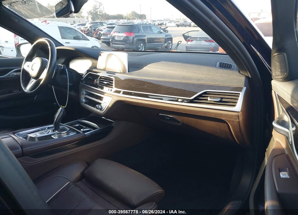 2022 BMW 740 I VIN: WBA7T2C05NCJ47186