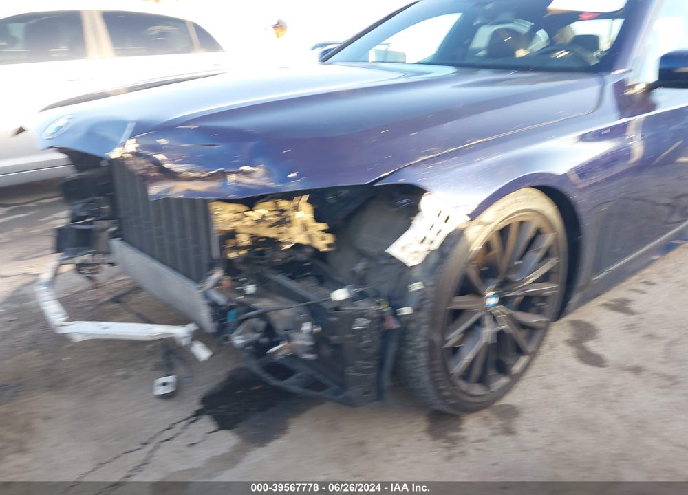 2022 BMW 740 I VIN: WBA7T2C05NCJ47186