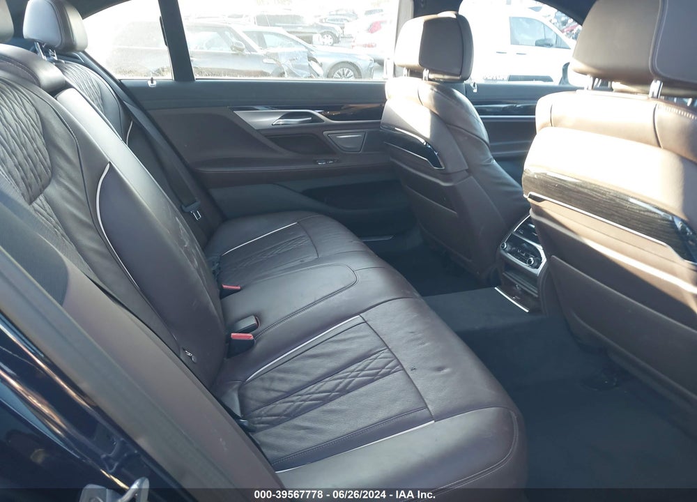 2022 BMW 740 I VIN: WBA7T2C05NCJ47186
