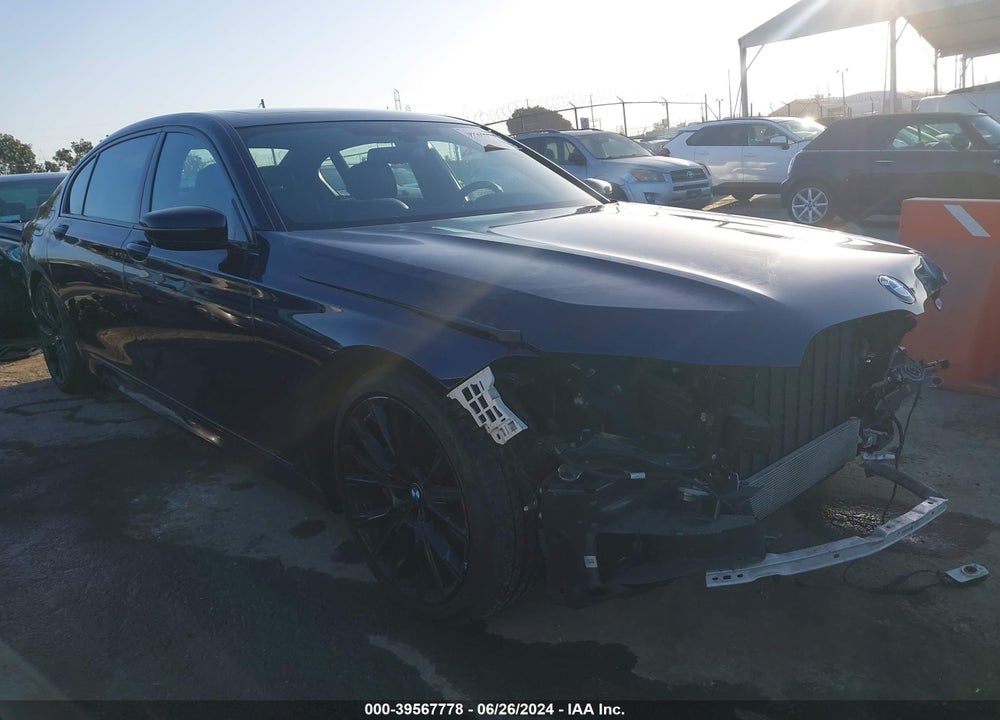 2022 BMW 740 I VIN: WBA7T2C05NCJ47186