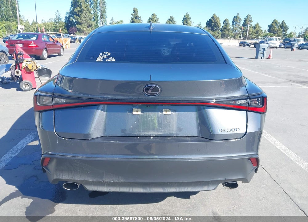2021 LEXUS IS 300 VIN: JTHCA1D26M5111185