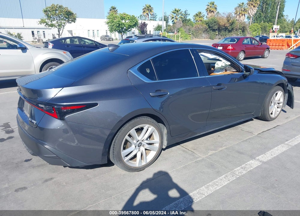 2021 LEXUS IS 300 VIN: JTHCA1D26M5111185