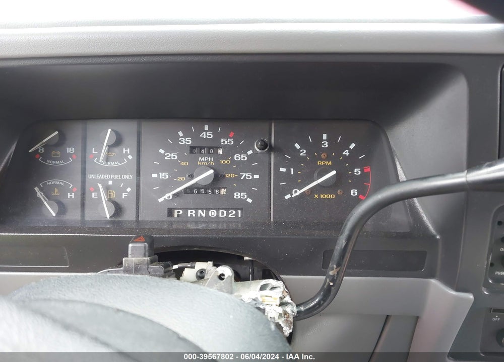 1992 FORD RANGER SUPER CAB VIN: 1FTCR14X8NPA71722