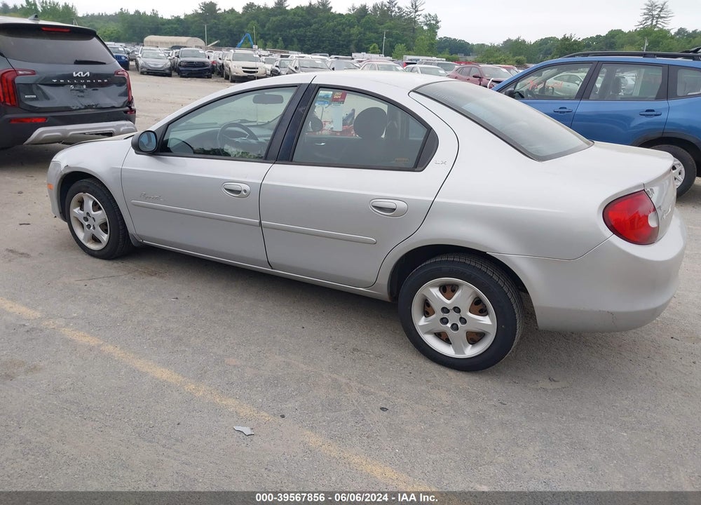 2001 PLYMOUTH NEON HIGHLINE VIN: 1P3ES46C81D128795