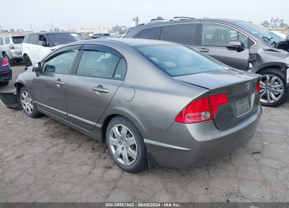2008 HONDA CIVIC LX VIN: 2HGFA16518H503514