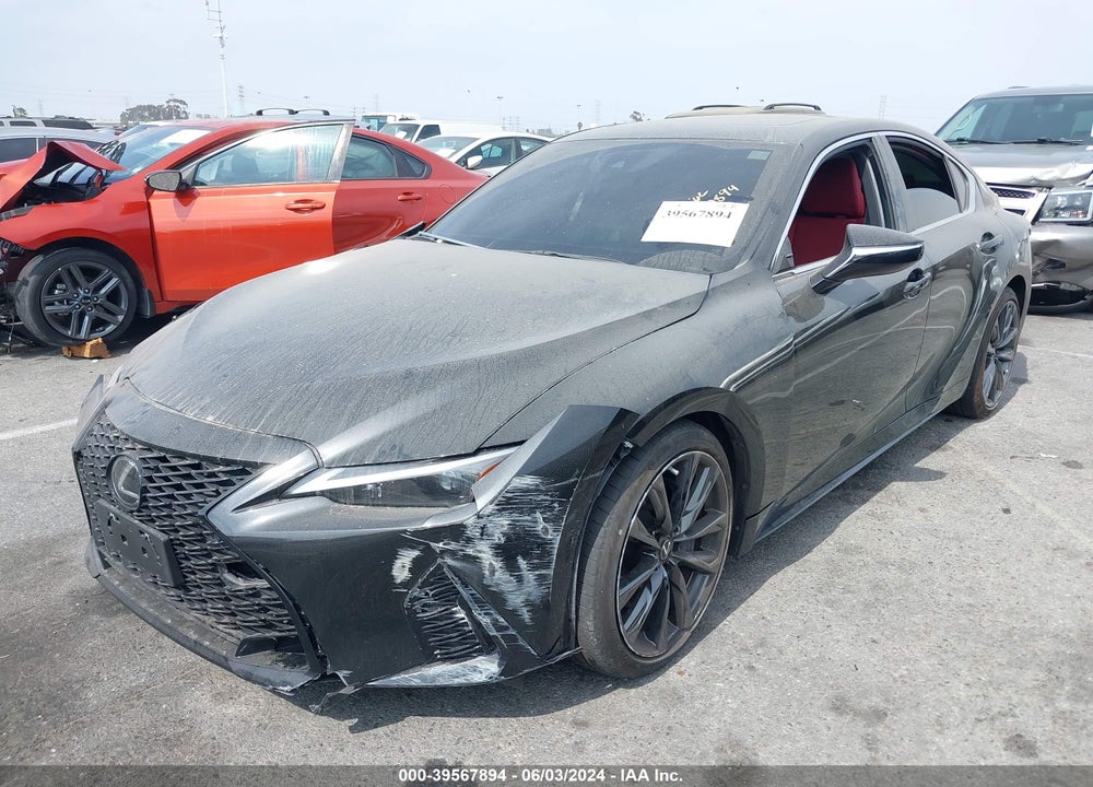 2022 LEXUS IS 350 F-SPORT VIN: JTHGZ1B28N5058195