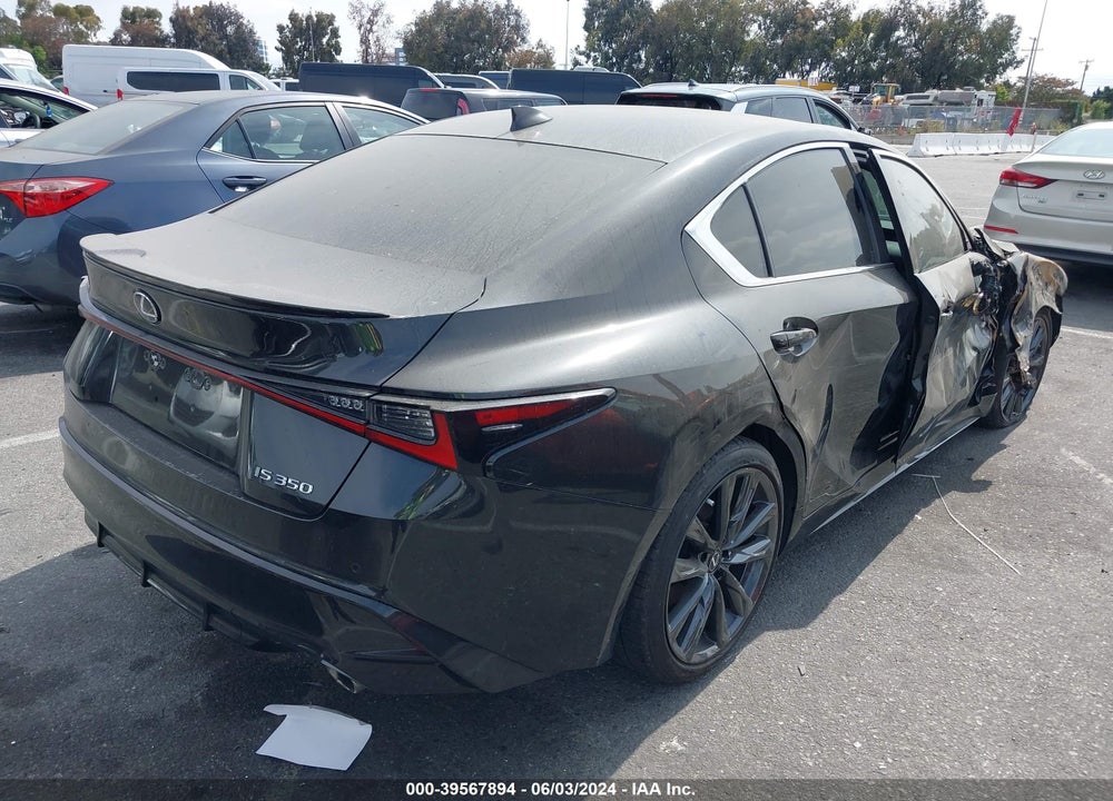 2022 LEXUS IS 350 F-SPORT VIN: JTHGZ1B28N5058195