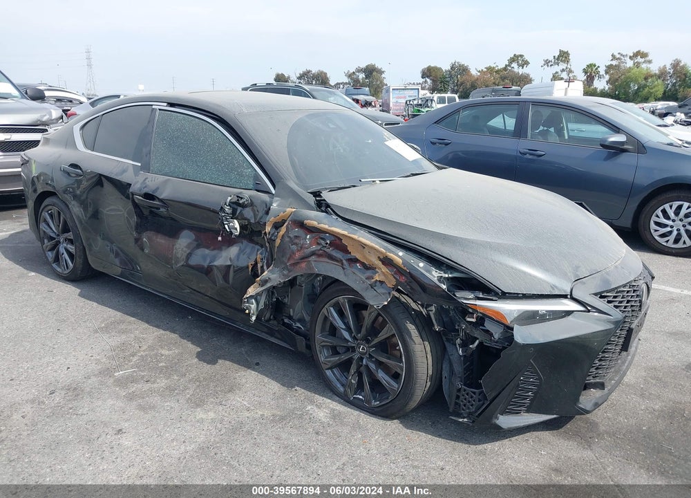 2022 LEXUS IS 350 F-SPORT VIN: JTHGZ1B28N5058195