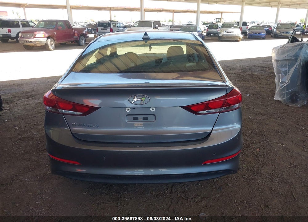 2018 HYUNDAI ELANTRA SEL VIN: 5NPD84LF4JH301389