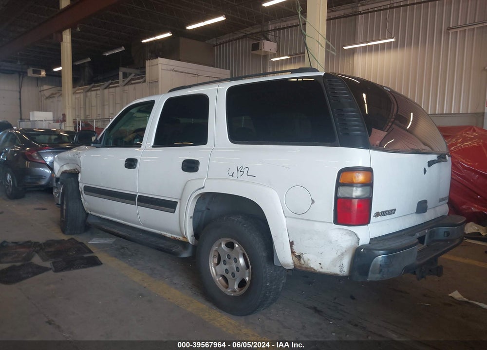 2005 CHEVROLET TAHOE LS/LT/Z71 VIN: 1GNEK13T45J181849
