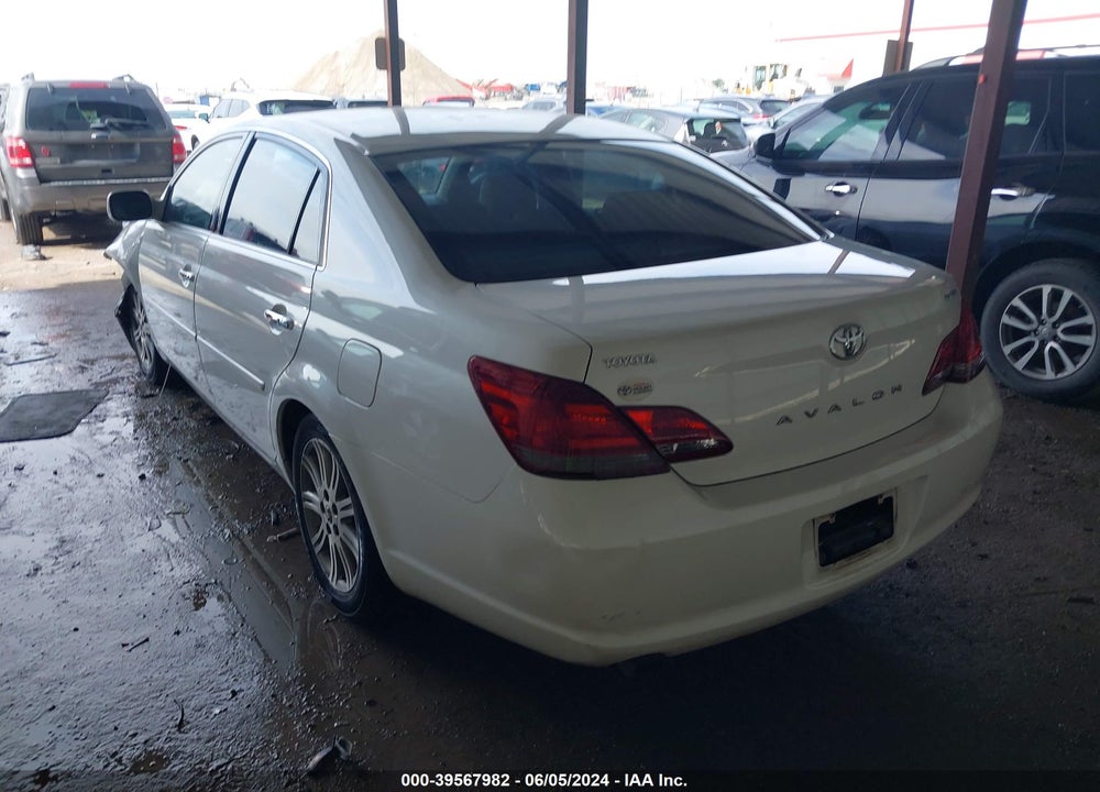 2008 TOYOTA AVALON LIMITED VIN: 4T1BK36B98U313576