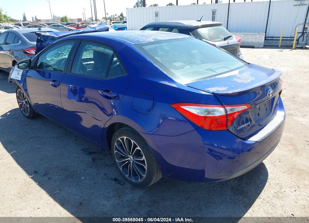 2014 TOYOTA COROLLA S PLUS VIN: 5YFBURHE9EP177449