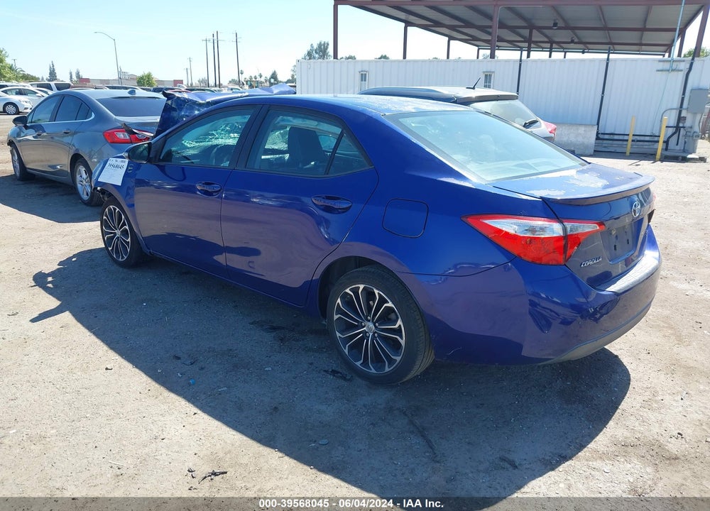 2014 TOYOTA COROLLA S PLUS VIN: 5YFBURHE9EP177449