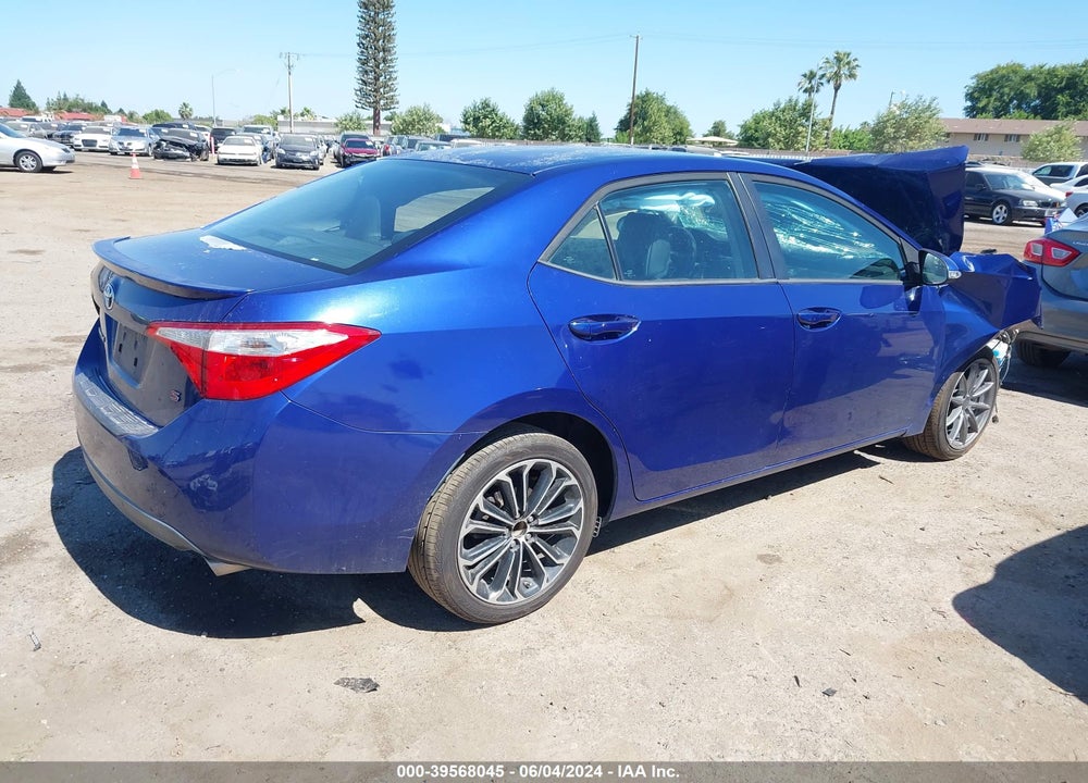 2014 TOYOTA COROLLA S PLUS VIN: 5YFBURHE9EP177449