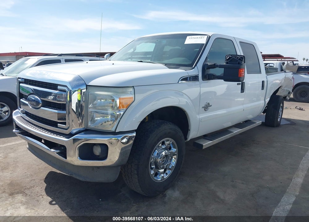 2012 FORD F-250 XLT VIN: 1FT7W2BT4CEC62191