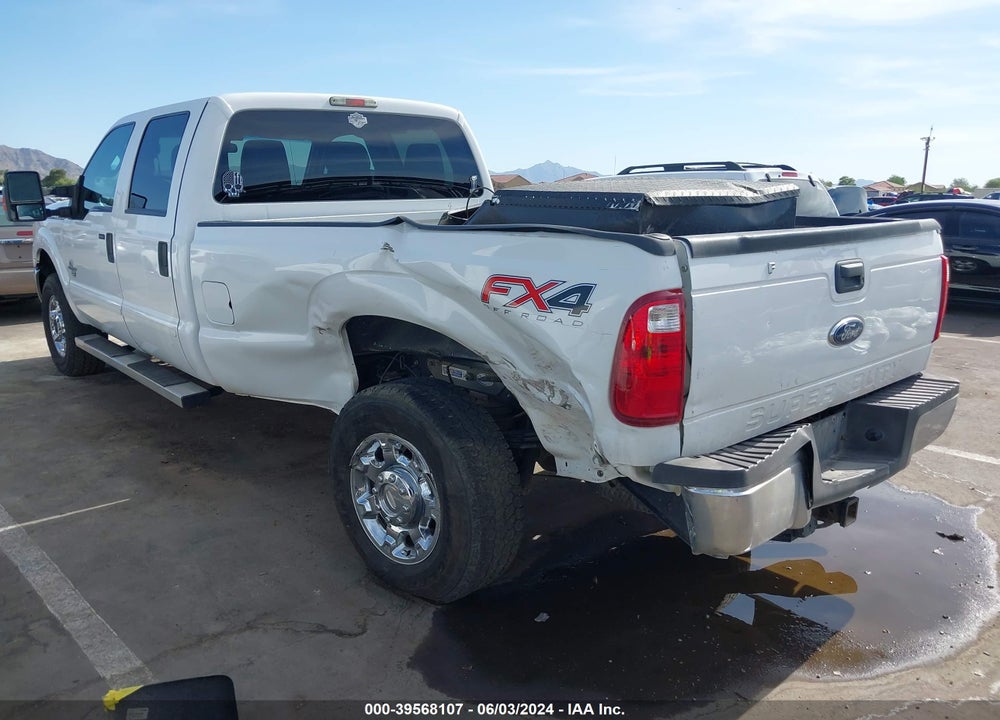 2012 FORD F-250 XLT VIN: 1FT7W2BT4CEC62191