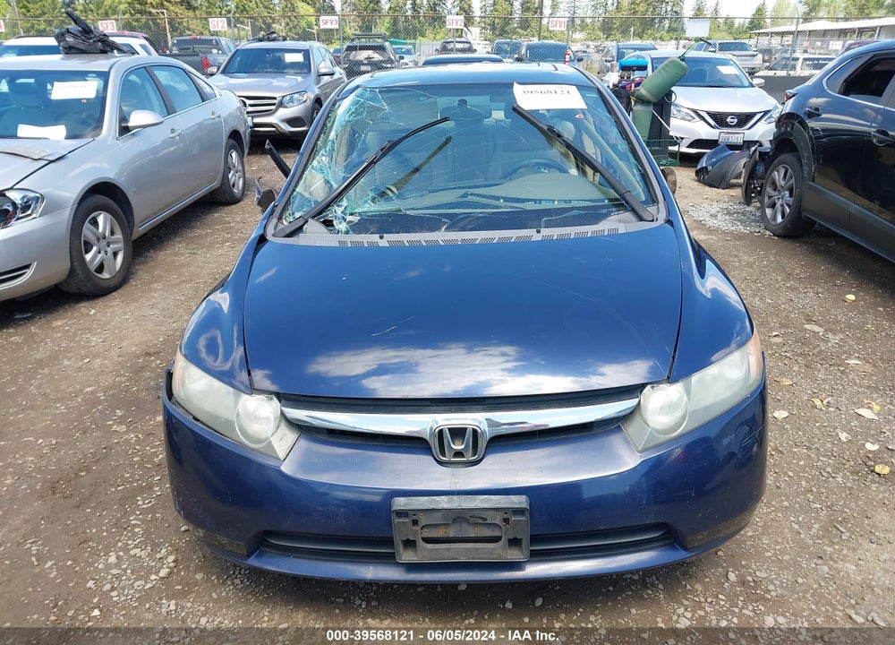 2006 HONDA CIVIC EX VIN: 1HGFA16886L001027