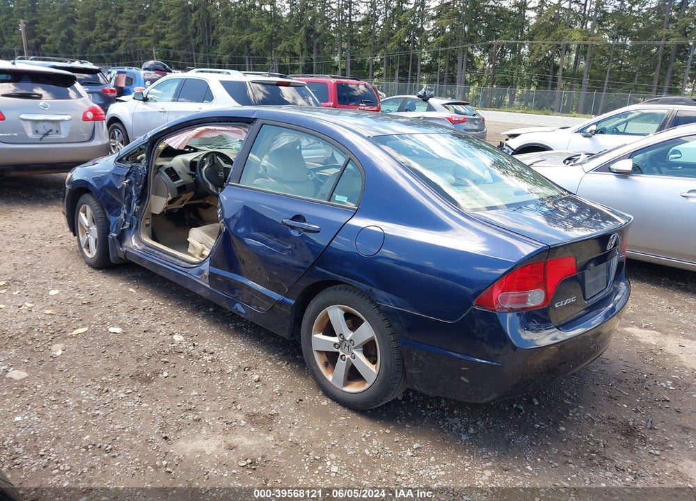 2006 HONDA CIVIC EX VIN: 1HGFA16886L001027
