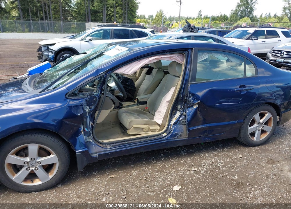 2006 HONDA CIVIC EX VIN: 1HGFA16886L001027