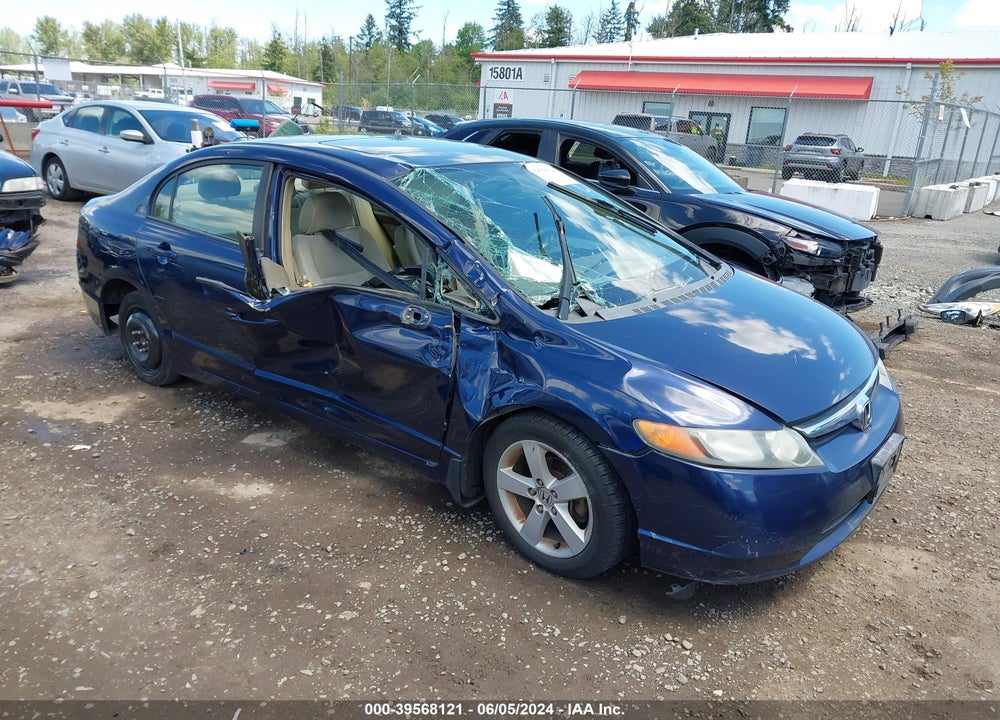2006 HONDA CIVIC EX VIN: 1HGFA16886L001027