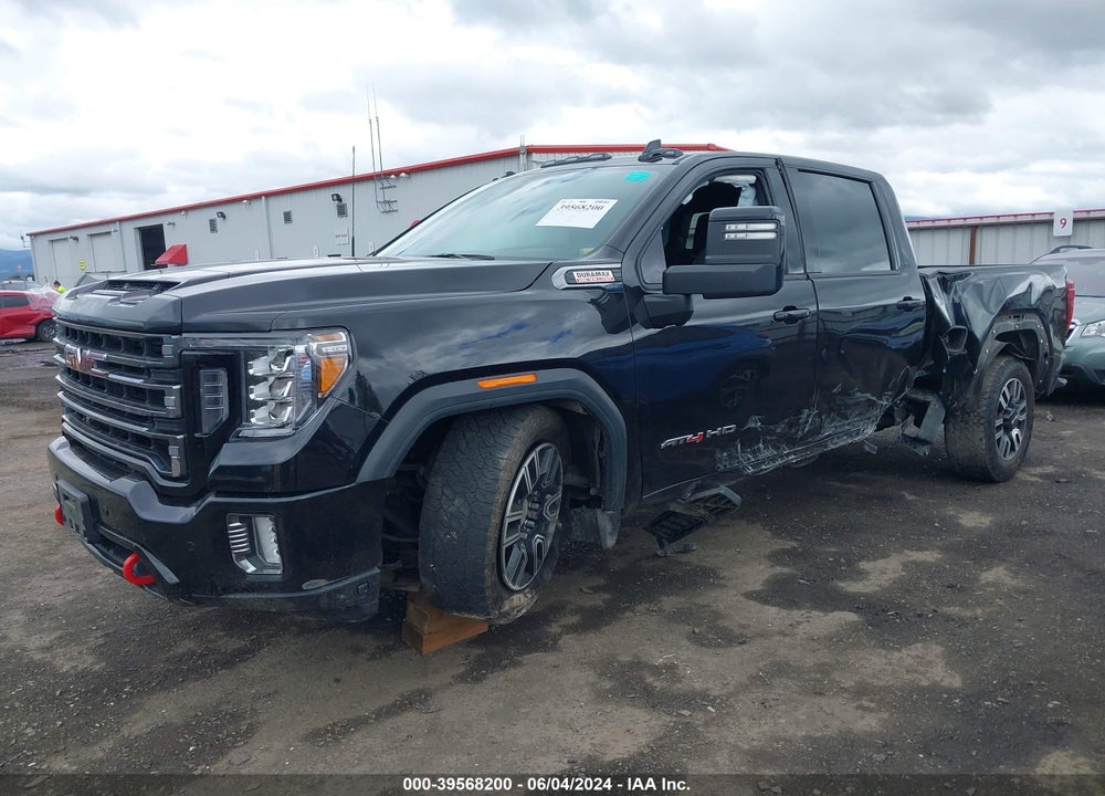 2022 GMC SIERRA 2500HD 4WD STANDARD BED AT4 VIN: 1GT49PEY0NF170586