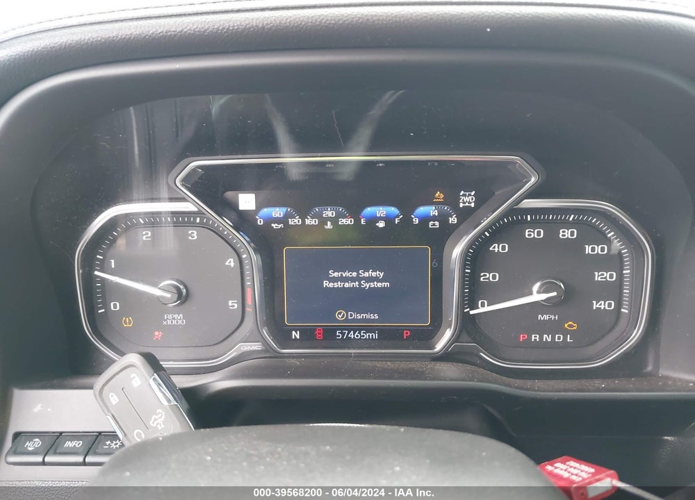 2022 GMC SIERRA 2500HD 4WD STANDARD BED AT4 VIN: 1GT49PEY0NF170586