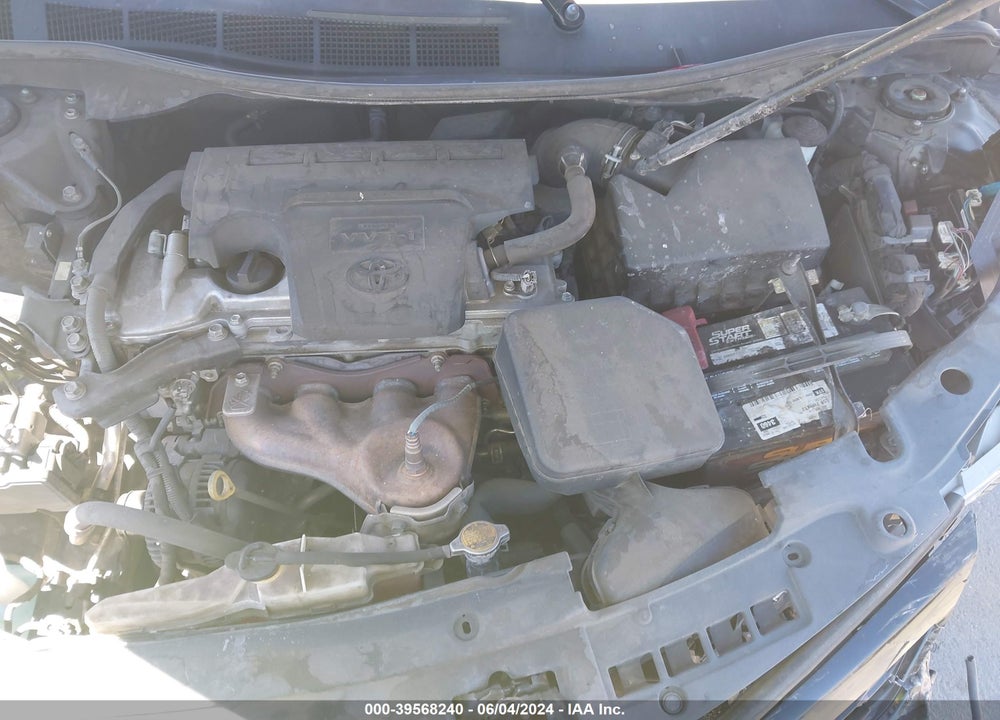 2012 TOYOTA CAMRY SE VIN: 4T1BF1FK8CU158245