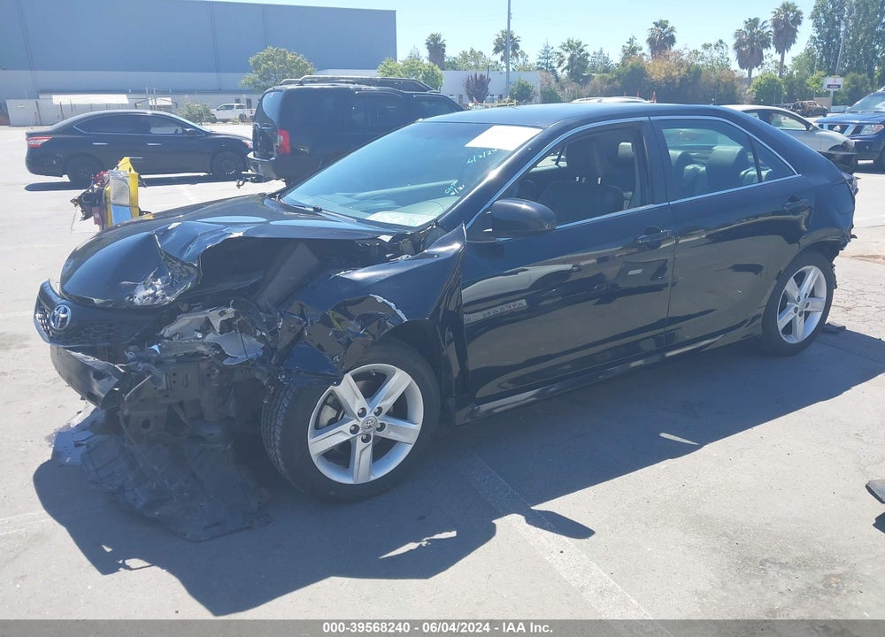 2012 TOYOTA CAMRY SE VIN: 4T1BF1FK8CU158245