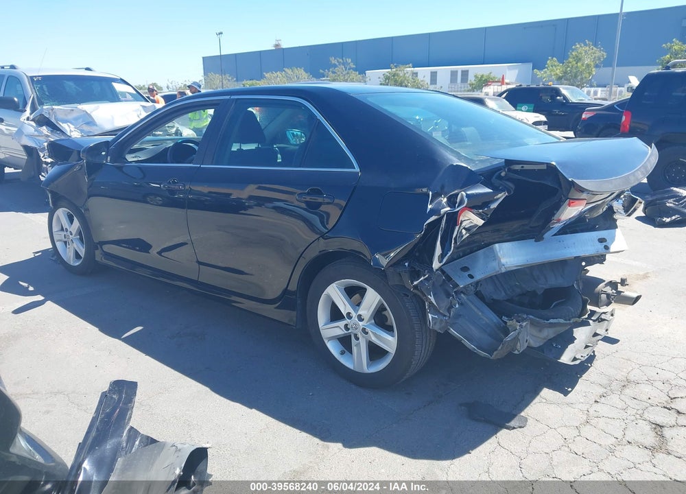 2012 TOYOTA CAMRY SE VIN: 4T1BF1FK8CU158245