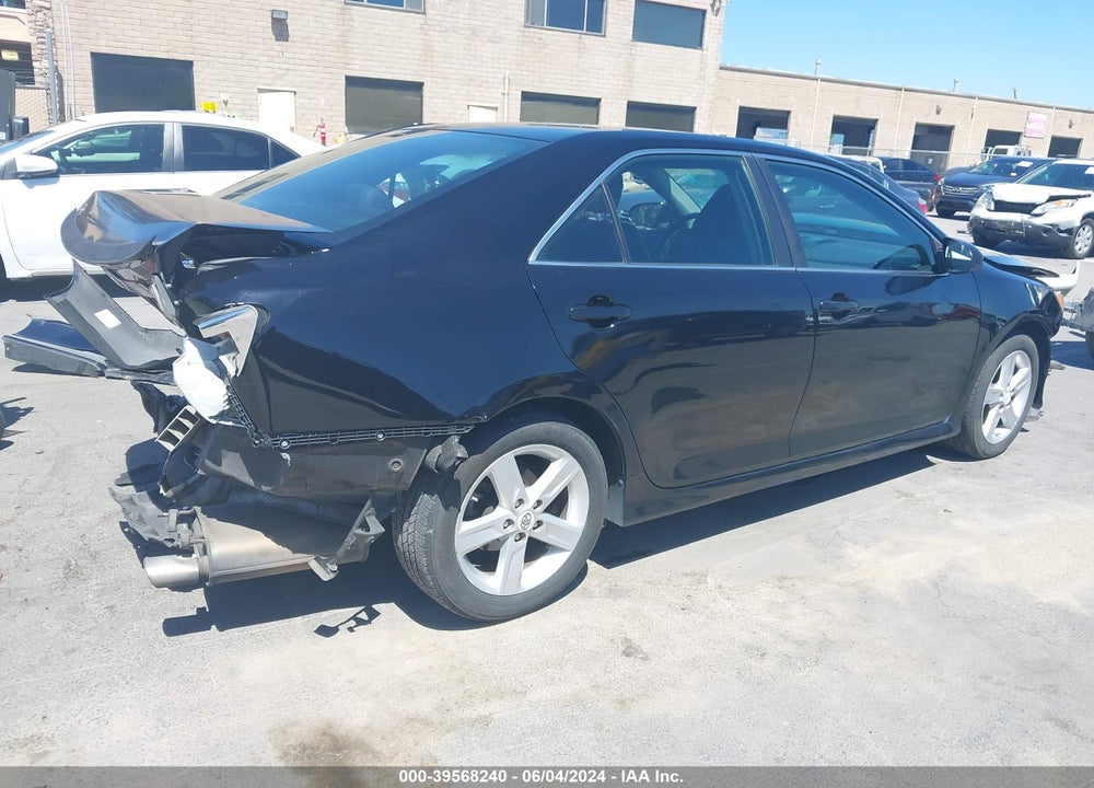 2012 TOYOTA CAMRY SE VIN: 4T1BF1FK8CU158245