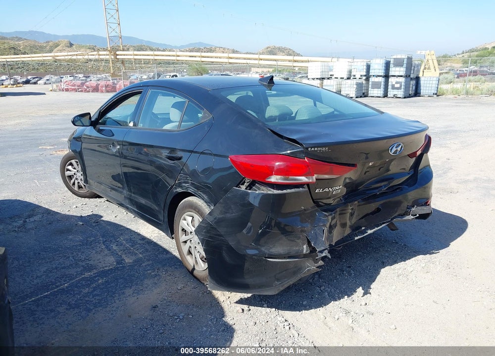 2017 HYUNDAI ELANTRA SE VIN: 5NPD74LF0HH164710