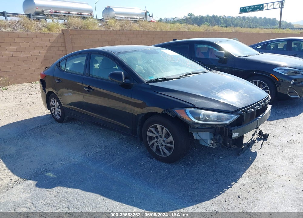 2017 HYUNDAI ELANTRA SE VIN: 5NPD74LF0HH164710