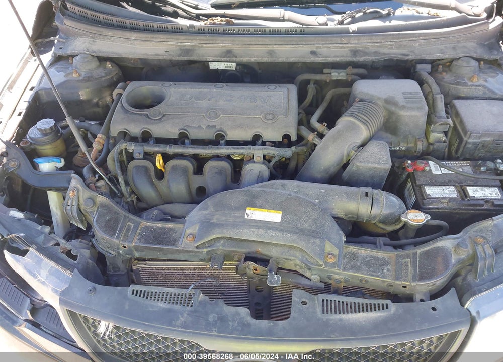 2010 KIA FORTE LX VIN: KNAFT4A27A5093349