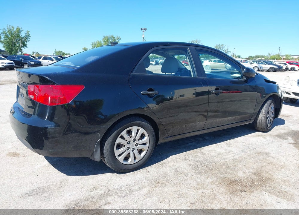2010 KIA FORTE LX VIN: KNAFT4A27A5093349