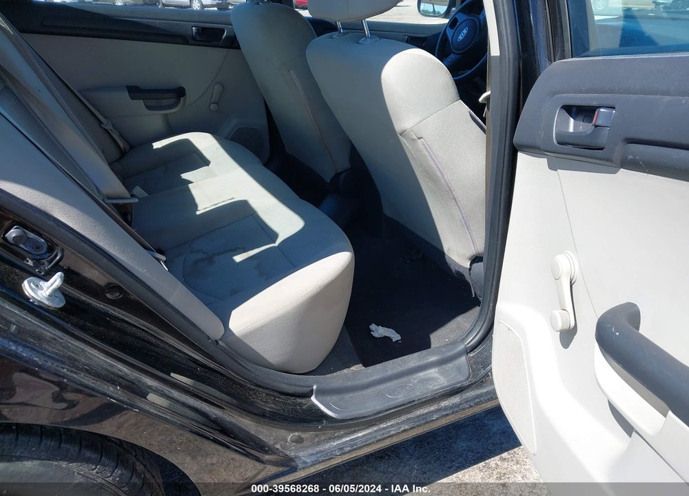 2010 KIA FORTE LX VIN: KNAFT4A27A5093349