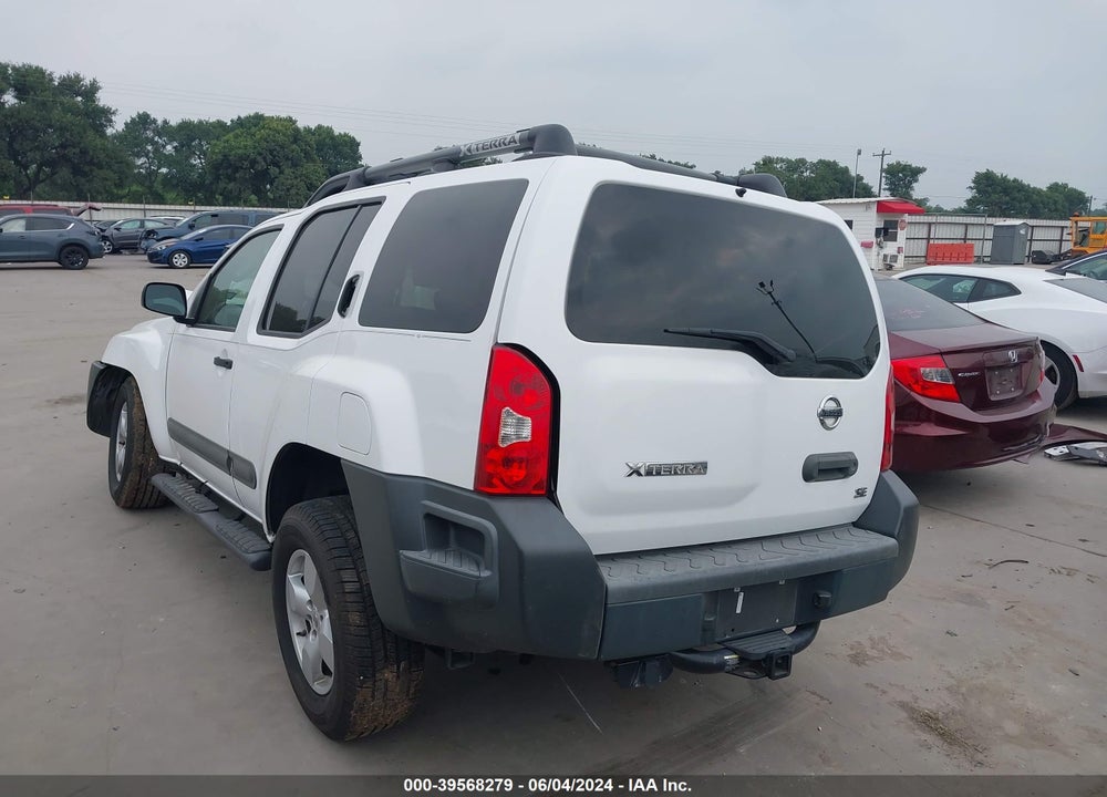 2007 NISSAN XTERRA SE VIN: 5N1AN08U37C536877