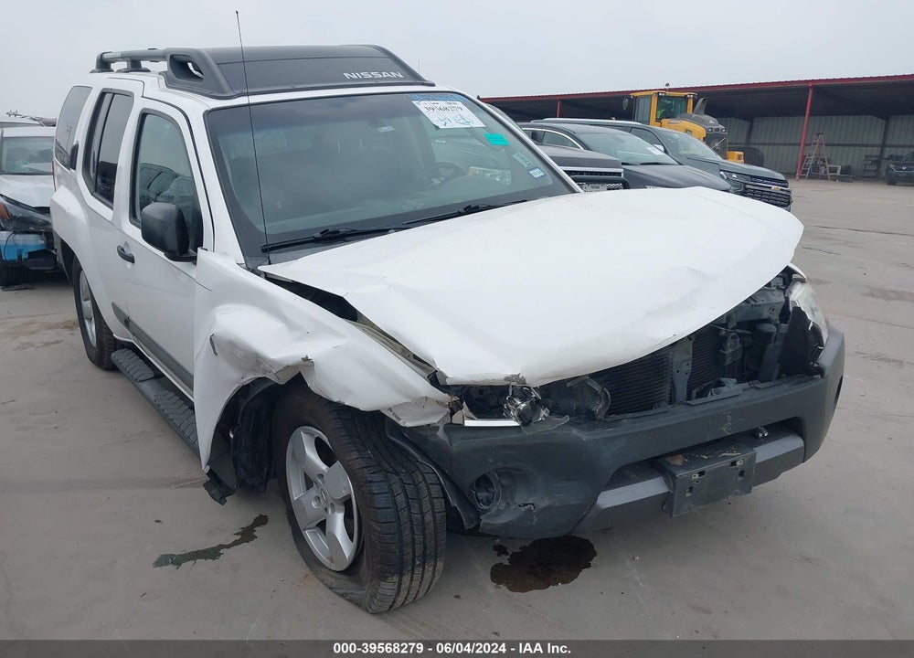 2007 NISSAN XTERRA SE VIN: 5N1AN08U37C536877
