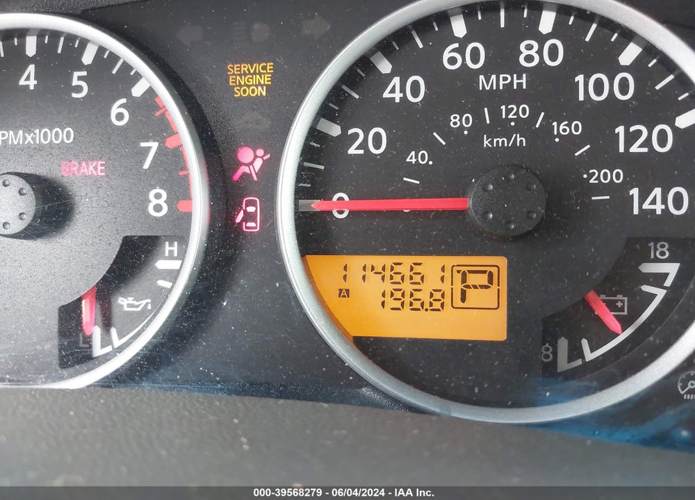 2007 NISSAN XTERRA SE VIN: 5N1AN08U37C536877